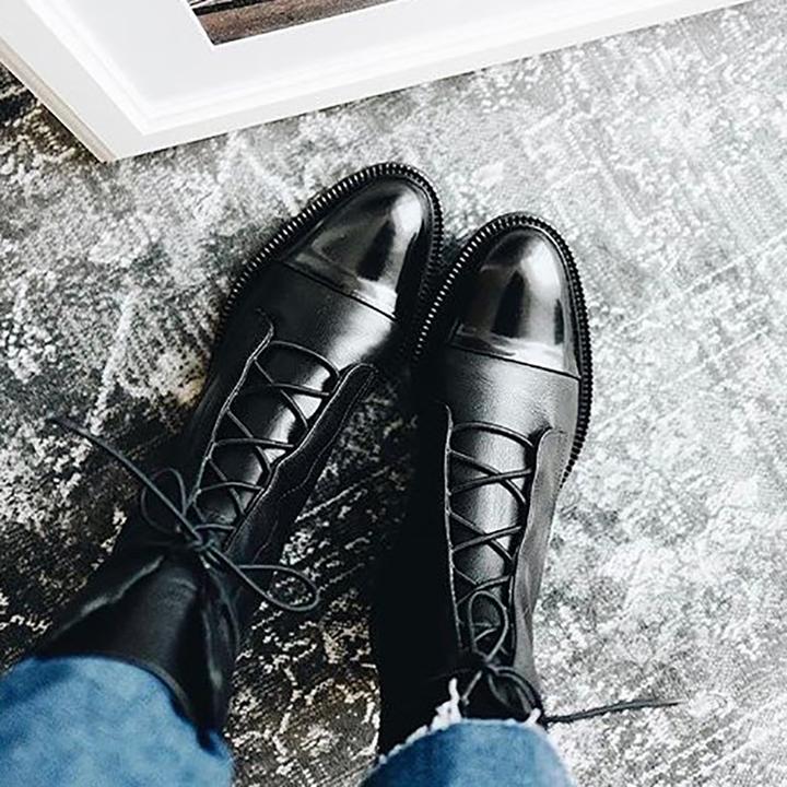 Dames Enkellaarzen met Hak – Elegant, Comfortabel & Veelzijdig - Afbeelding 7