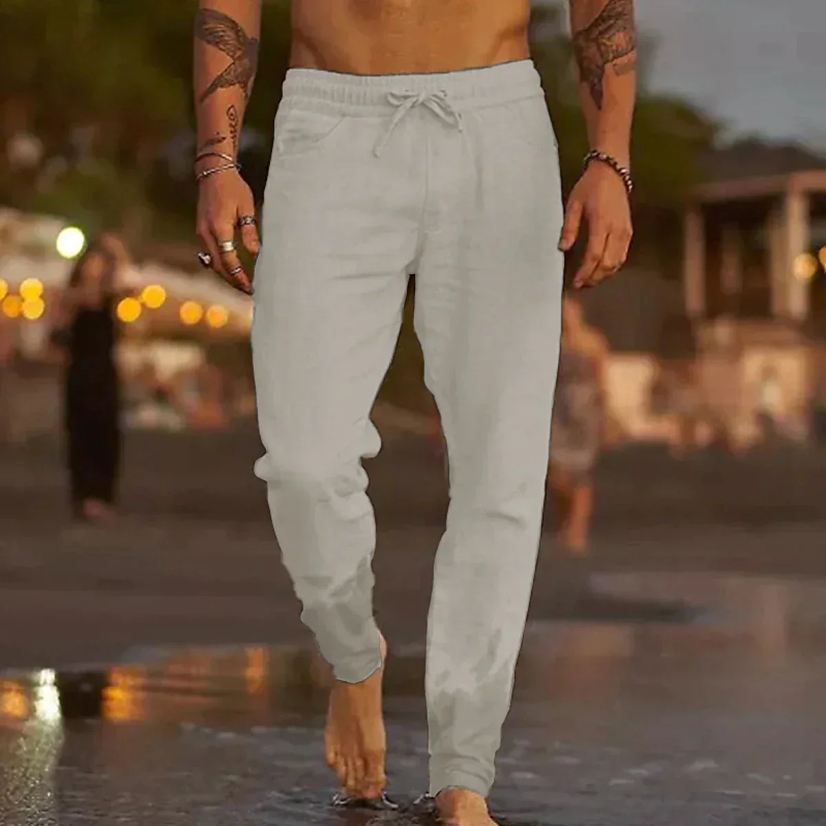 Casual broek voor heren - Jaxx - Afbeelding 4