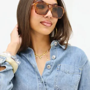 Rosie Zonnebril Caramel