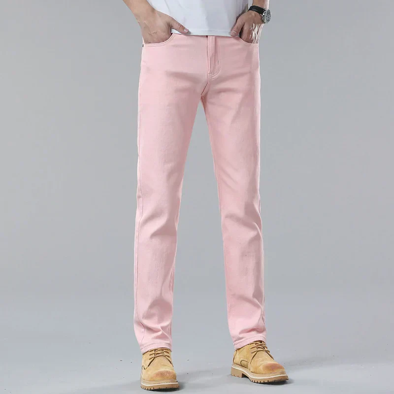 Heren Casual Jeans – Slim Straight Comfort Fit - Afbeelding 5