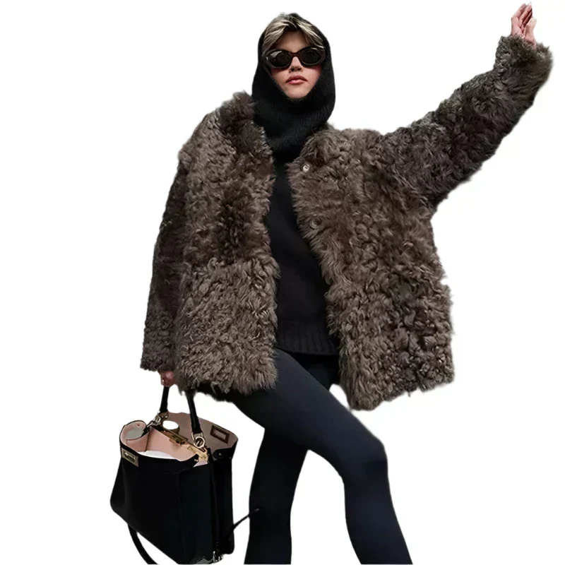 Isabelle – Luxueuze Zachte Dames Faux Bontjas - Afbeelding 4