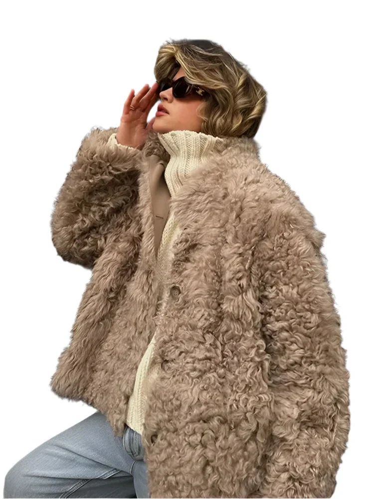 Isabelle – Luxueuze Zachte Dames Faux Bontjas - Afbeelding 5