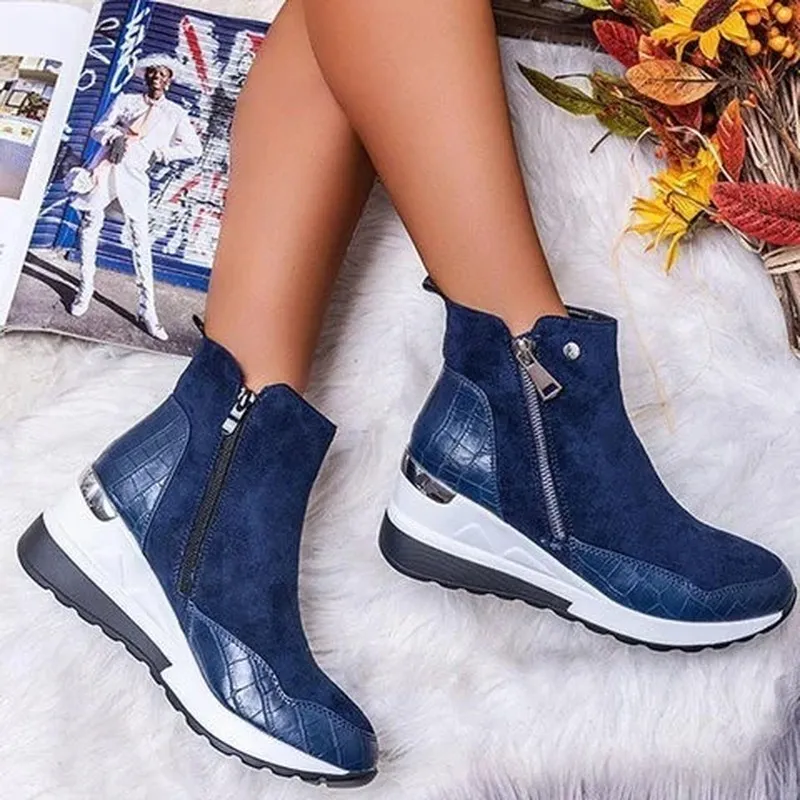 Orthopedische Winterlaarzen voor Dames – Warm, Waterdicht & Steunend - Afbeelding 4
