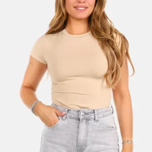 Body t-shirt beige