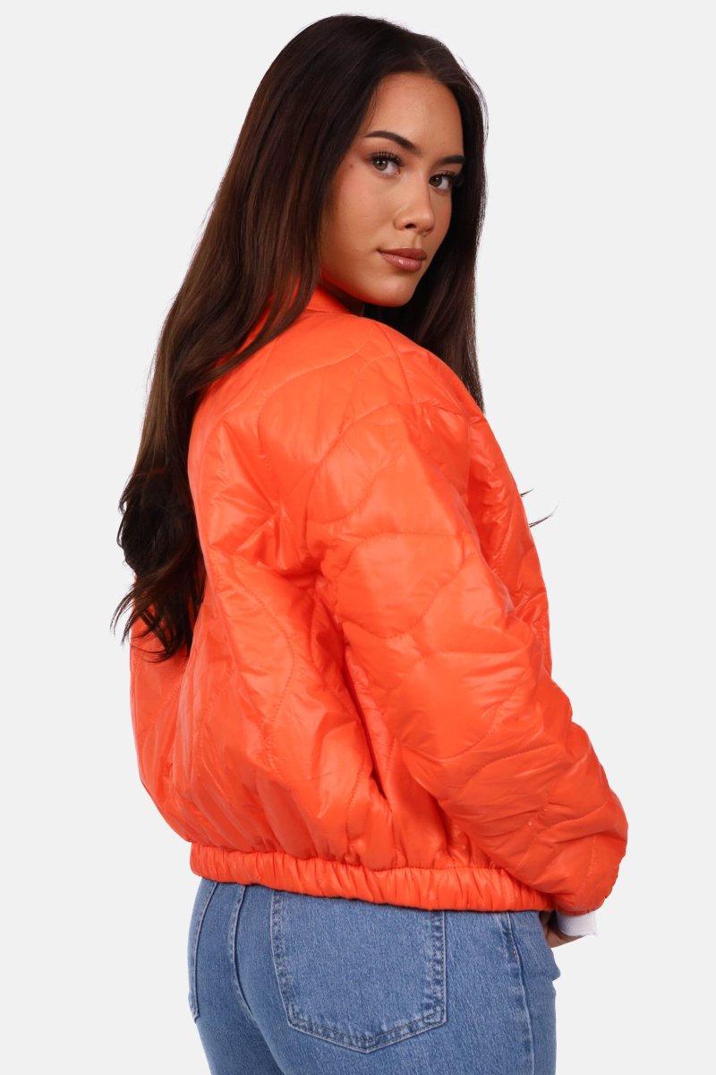 Bomber jasje met ritssluiting oranje - Afbeelding 5