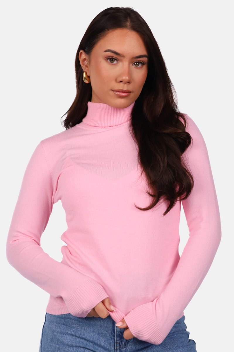 Coltrui met gladde structuur roze