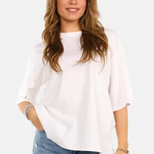 Oversized basic t-shirt wit