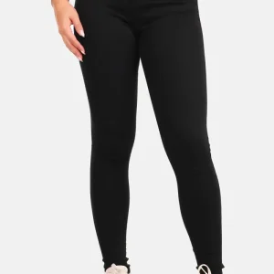 Push up skinny jeans zwart