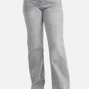 Wide leg jeans high waist lichtblauw