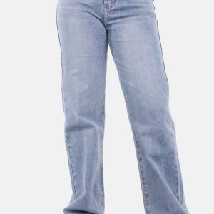 Wide range wide leg jeans met klassieke fit lichtblauw